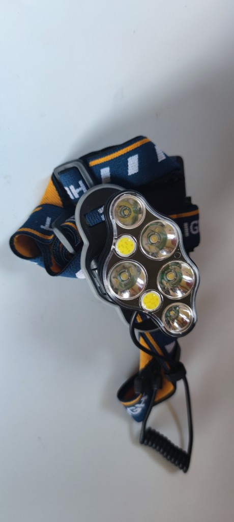 Hoofdlamp met LED-verlichting