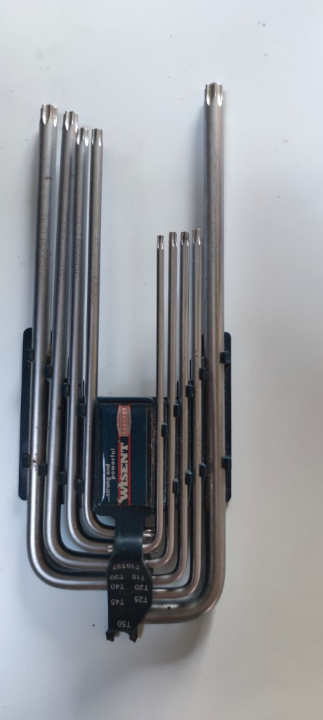 Set van Torx-sleutels